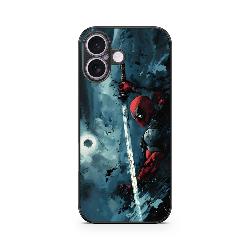 Crimson Ronin Glass Case for iPhone