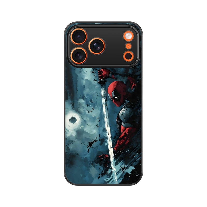Crimson Ronin Glass Case for iPhone