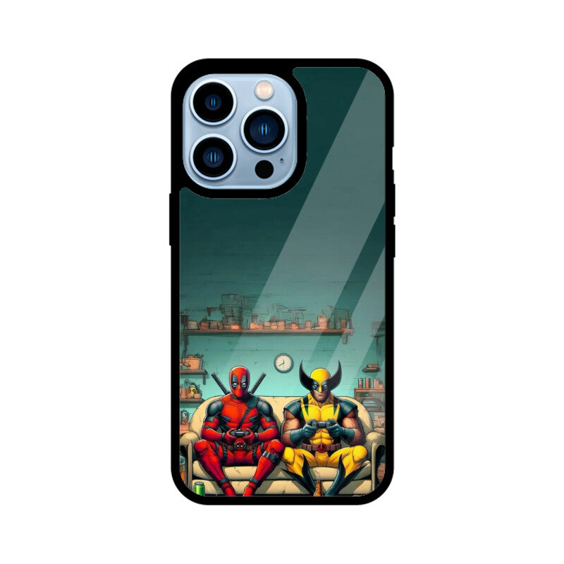 Hero Hangout Glass Case for iPhone