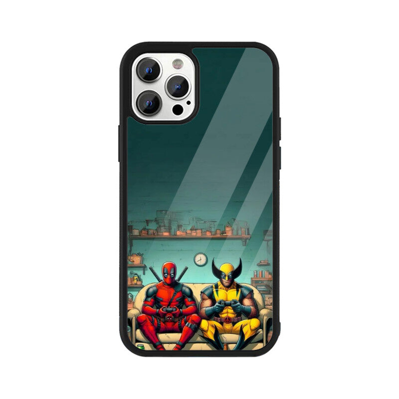 Hero Hangout Glass Case for iPhone
