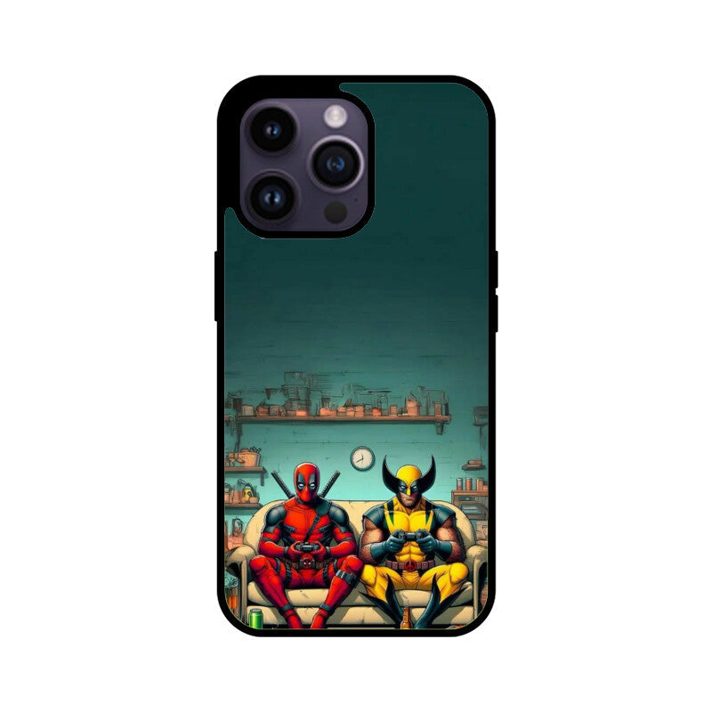 Hero Hangout Glass Case for iPhone