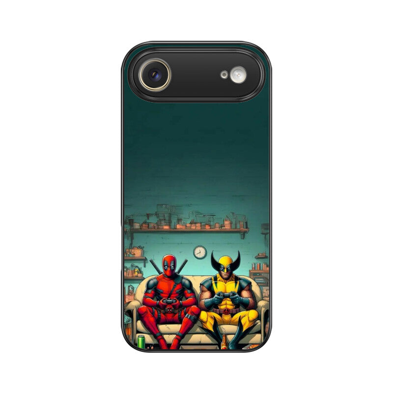 Hero Hangout Glass Case for iPhone