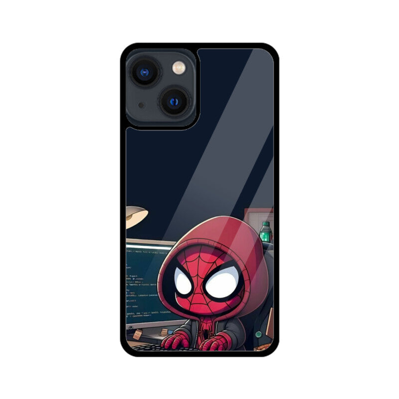 CodeVerse Web Phantom Glass Case for Apple iPhone