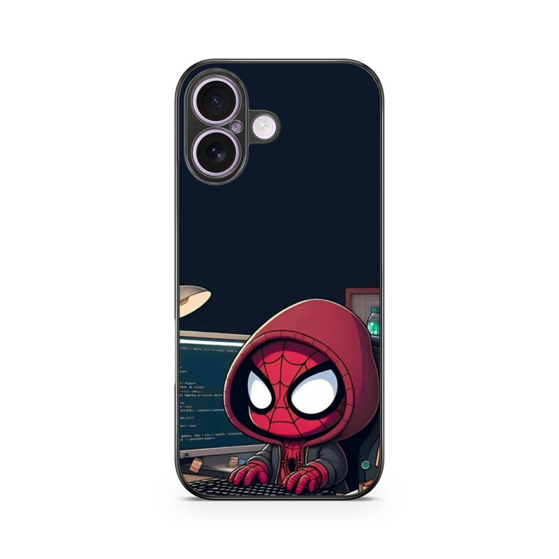 CodeVerse Web Phantom Glass Case for Apple iPhone