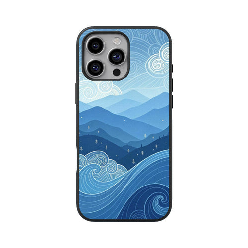 wave design iphone back case
