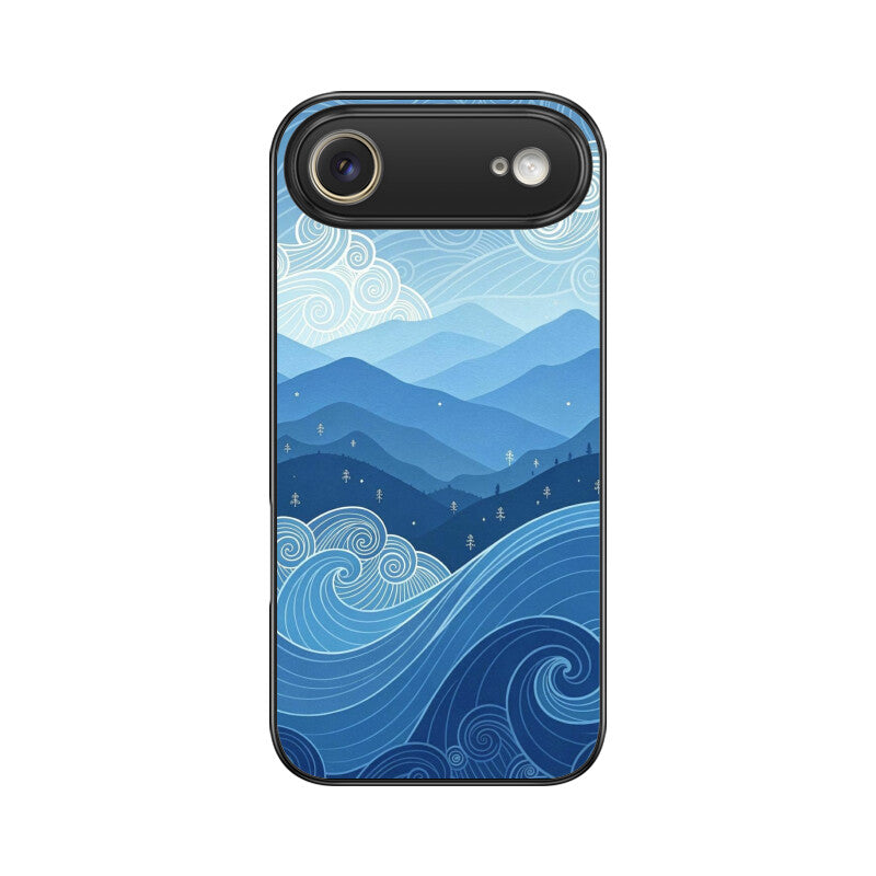 Azure Tides Horizon Glass Case for Apple iPhone