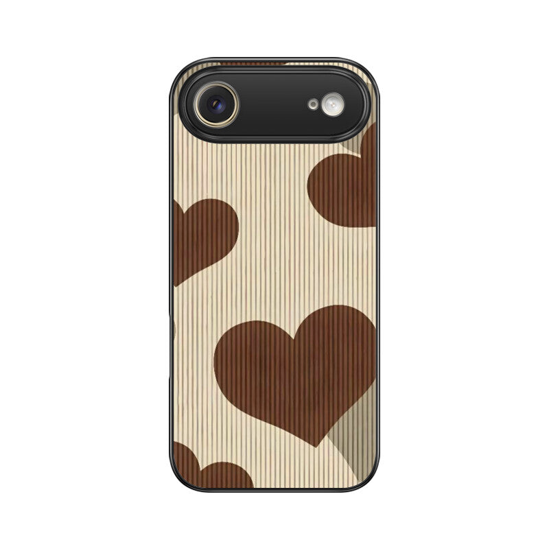 Mocha Love Glass Case for iPhone