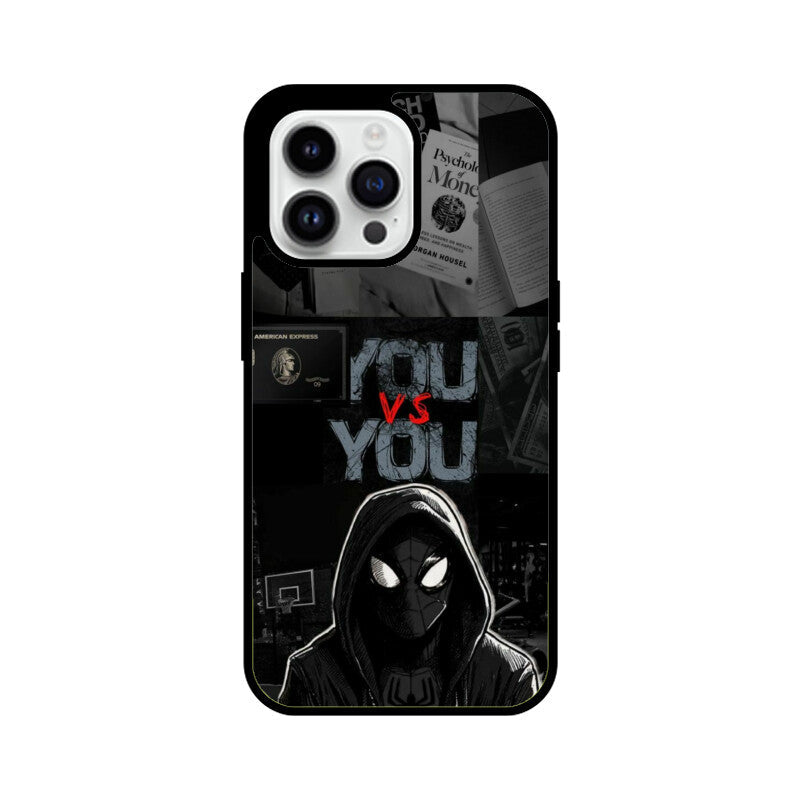 Shadow Hustle Glass Case for iPhone