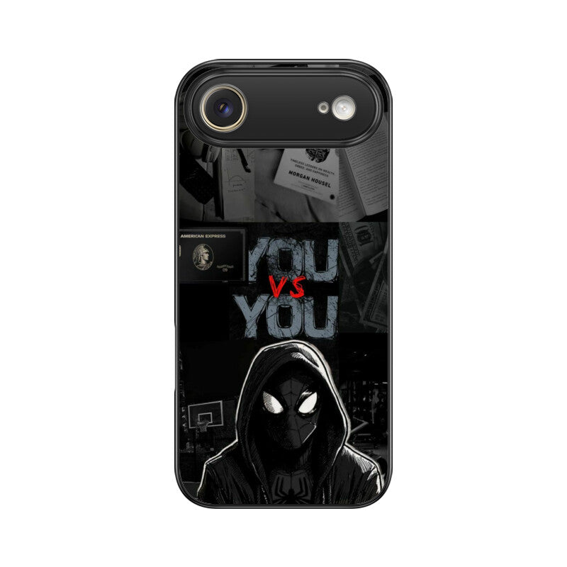 Shadow Hustle Glass Case for iPhone