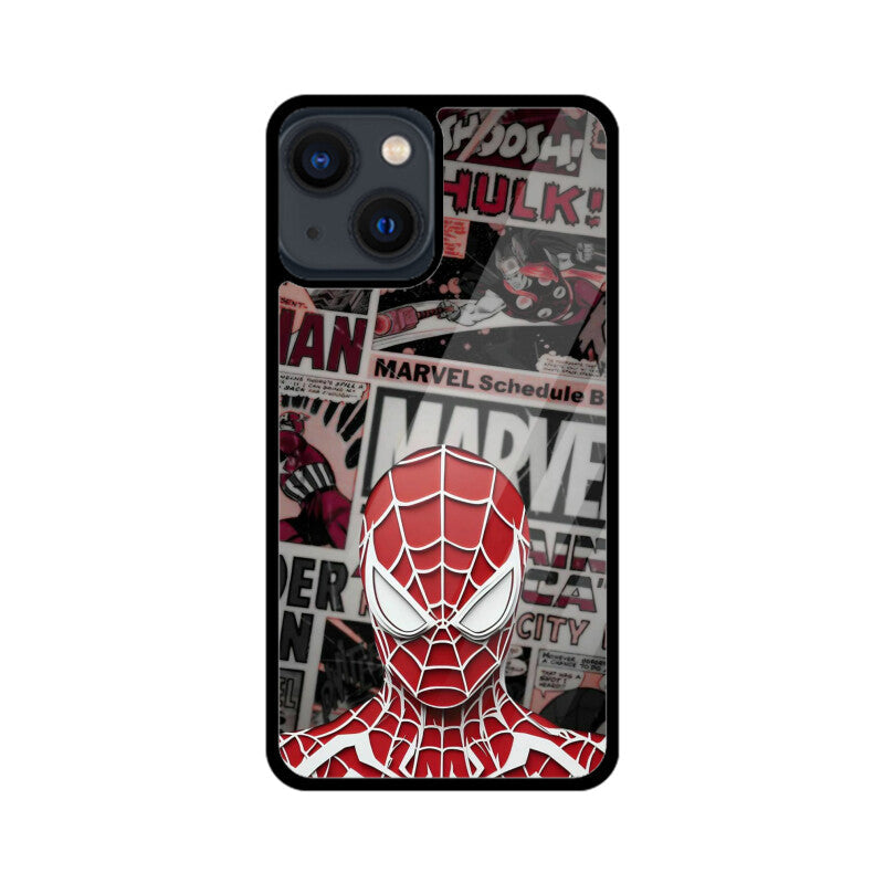 Scarlet Comic Legend iPhone Glass Case