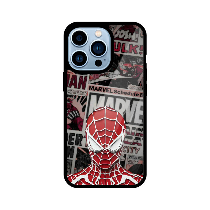 Scarlet Comic Legend iPhone Glass Case