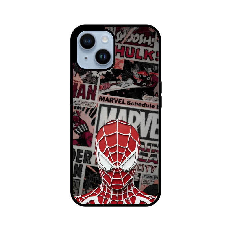 Scarlet Comic Legend iPhone Glass Case