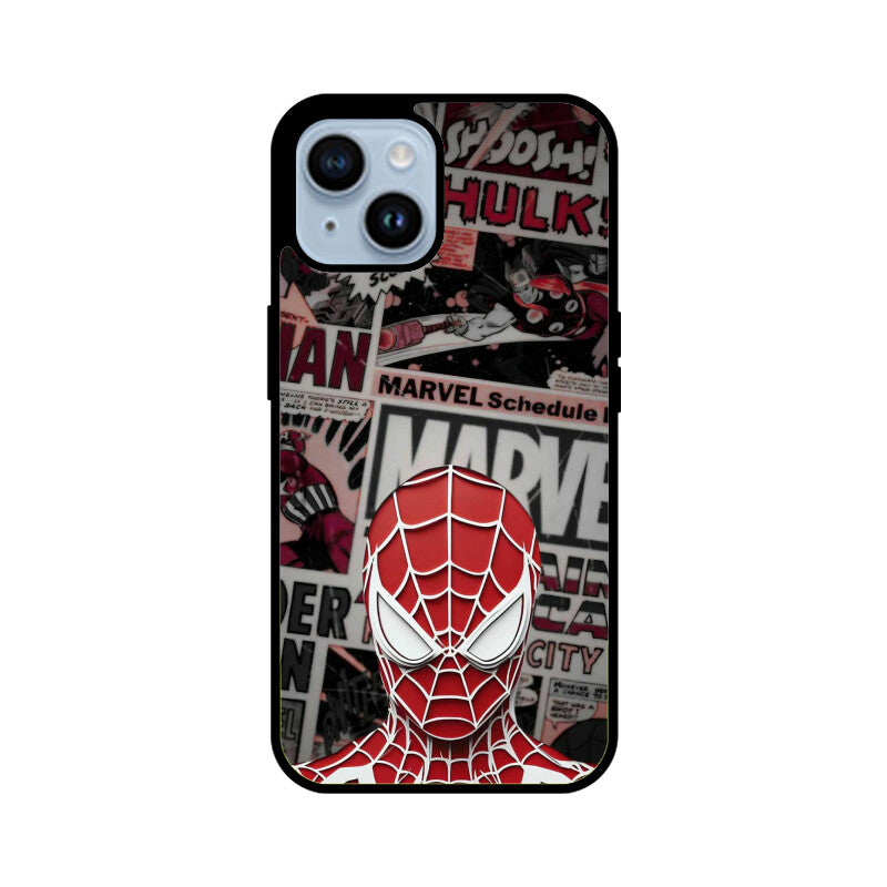 Scarlet Comic Legend iPhone Glass Case