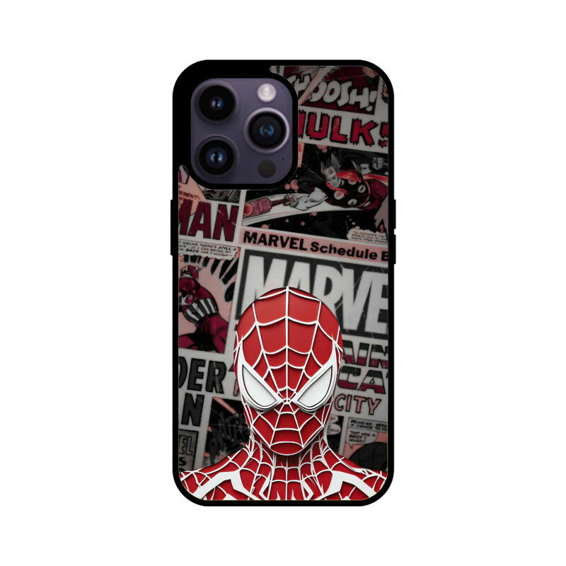 Scarlet Comic Legend iPhone Glass Case