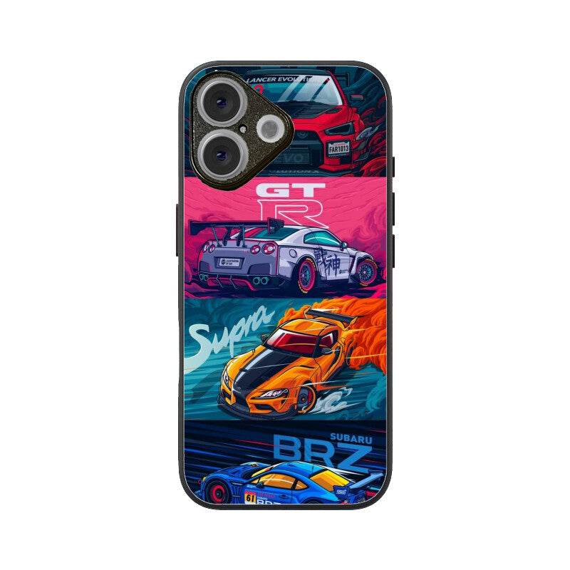 Street Legends JDM Glass Case for Apple iPhone