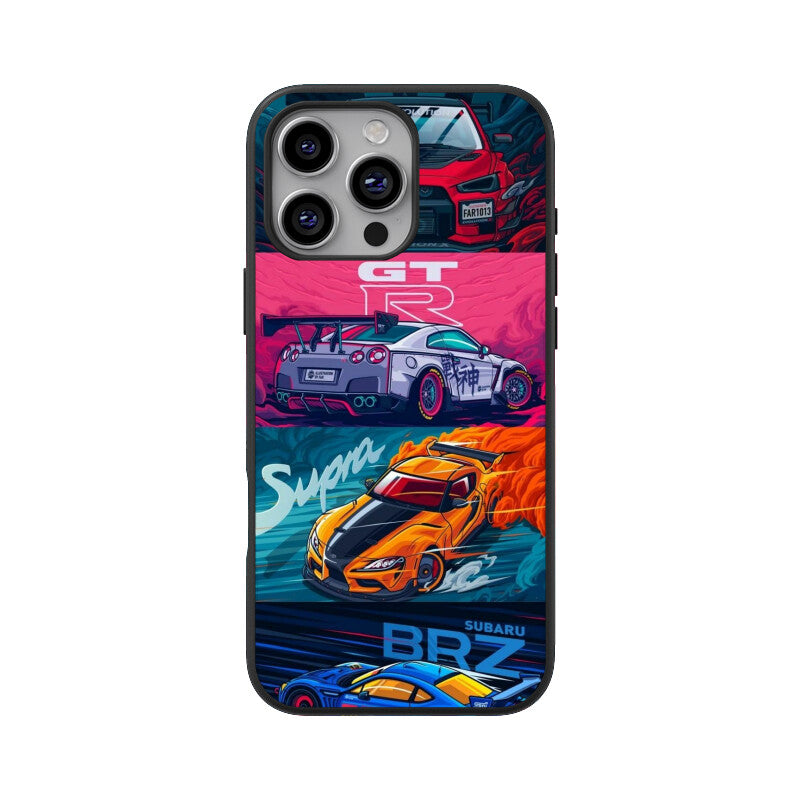 Street Legends JDM Glass Case for Apple iPhone