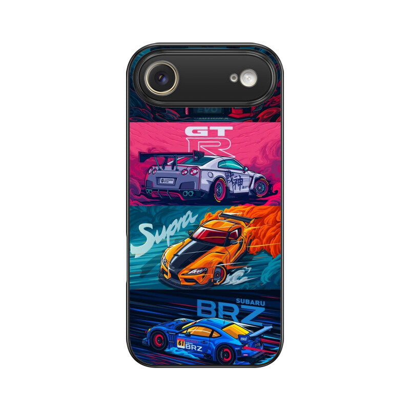 Street Legends JDM Glass Case for Apple iPhone